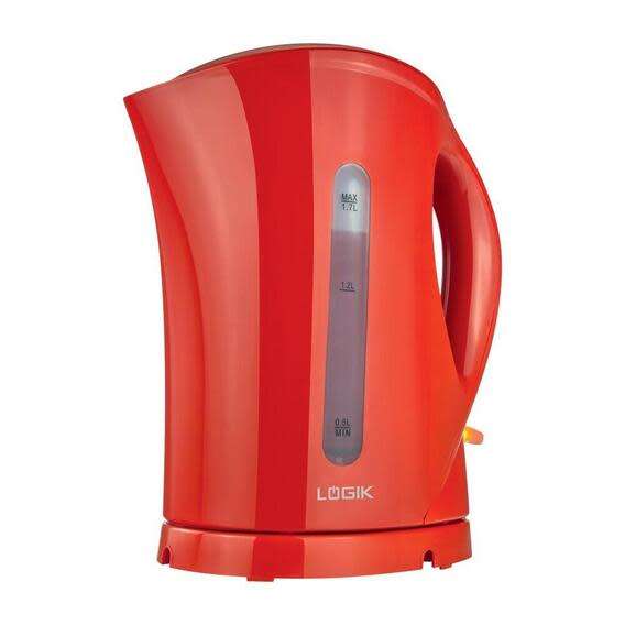 Kettles Logik 1.7l electric kettle Red, black, white for sale in
