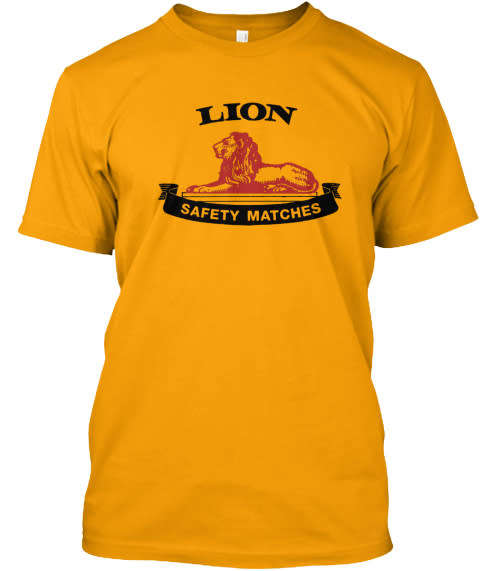 T-shirts - Lion Matches T-Shirt was sold for 269.00 on 23 Sep at 23:31 ...