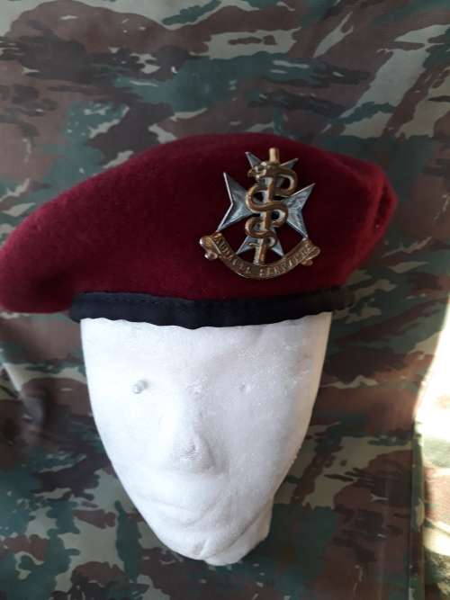 South African Army South Africa Army Medical Corps Beret Size 59 was