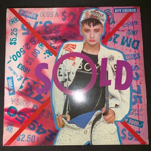 Electronica - Boy George - Sold (LP) Vinyl Record (1st Album) was sold ...