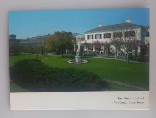 Post Cards - The Vineyard Hotel Newlands, Cape Town post card for sale ...