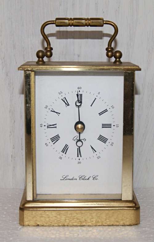 Alarm & Travel Clocks London Clock Co Carriage Clock with Quartz