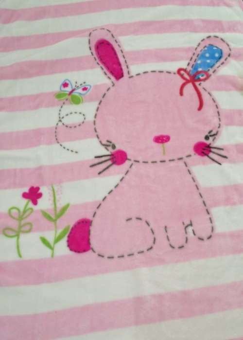 Blankets & Comforters Soft Mink Baby Blanket PINK was sold for R26