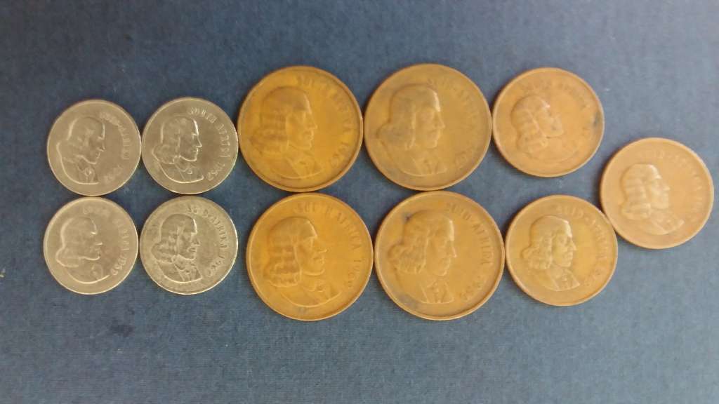 Collections & Lots - South Africa 1967 5c, 2c & 1c includes E & A ...