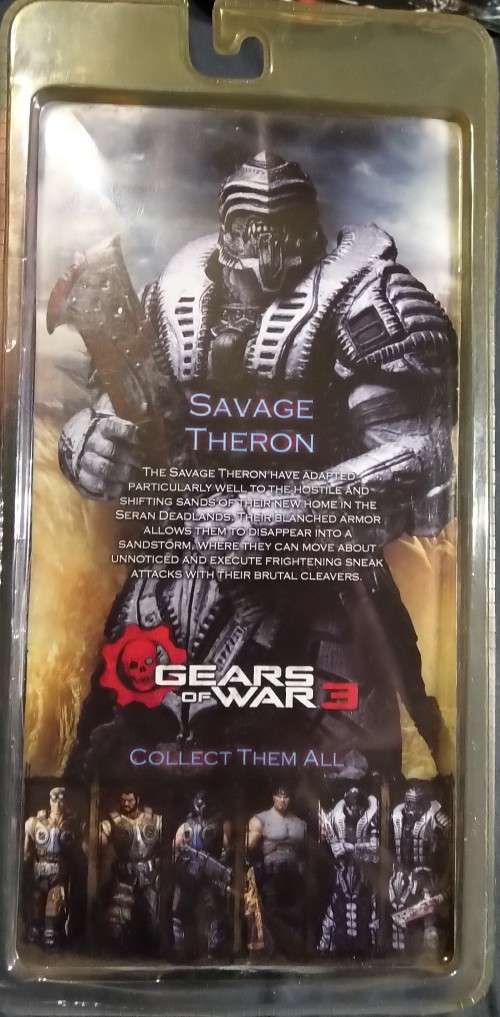 TV, Movies & Video Games 2012 NECA Gears of War 3 Savage Theron Butcher Cleaver 7` Action