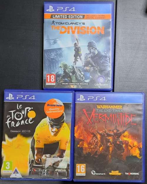 Games Sony PlayStation 4 / PS4 Video Game Bundle was sold for R181.00