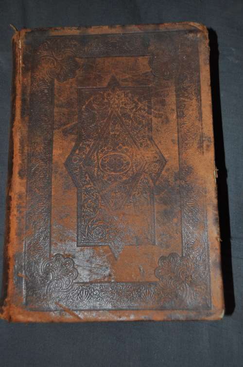 Other Antiquarian & Collectable - HOLY BIBLE LEATHER COVER,DATED 1877 ...