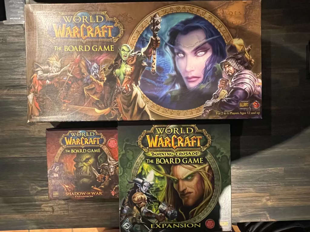 Board Games - World of Warcraft The Board game + Burning Crusade ...