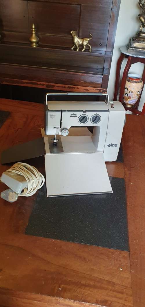 Other Antiques & Collectables Vintage Elna Sewing Machine was sold
