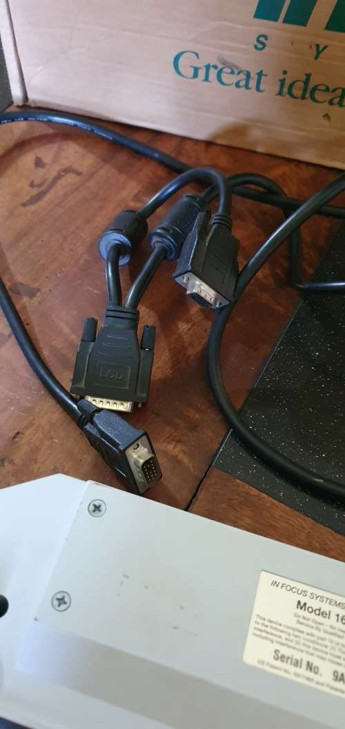 Projectors Infocus Pc Viewer LCD Projection Panel Projector was sold