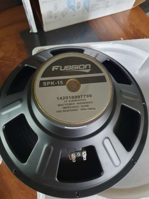 Fusion sales 15 speaker
