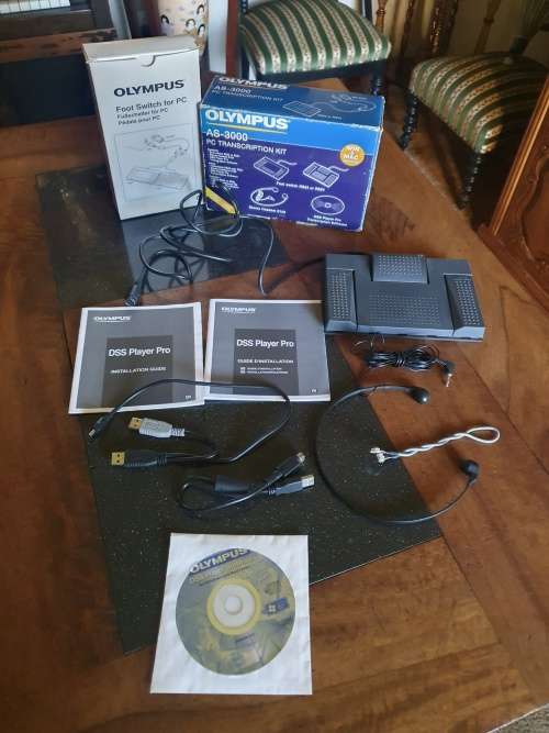Other Electronics Olympus AS 3000 PC Transcription Kit was sold for