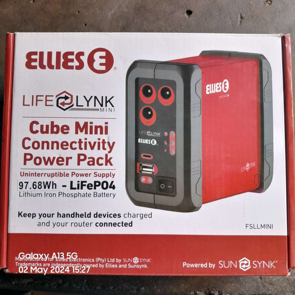 UPS ELLIES CUBE MINI CONNECTIVITY POWER PACK for sale in Mabopane (ID