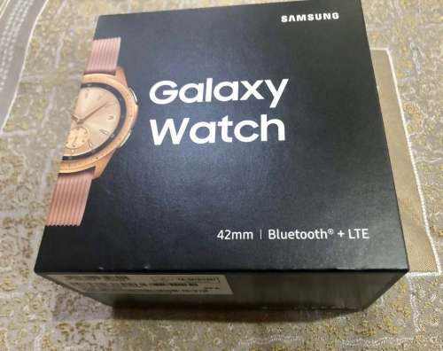 smartwatch samsung galaxy watch 42mm lte 4g sim rose gold