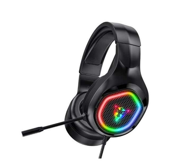 Headsets RGB Backlight Gaming Headset with noise cancelling mic was