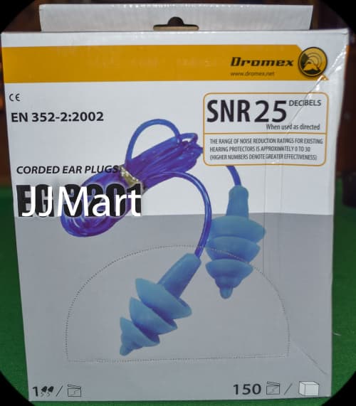 Detectable Re-Usable Earplugs - Dromex - Hearing Protection
