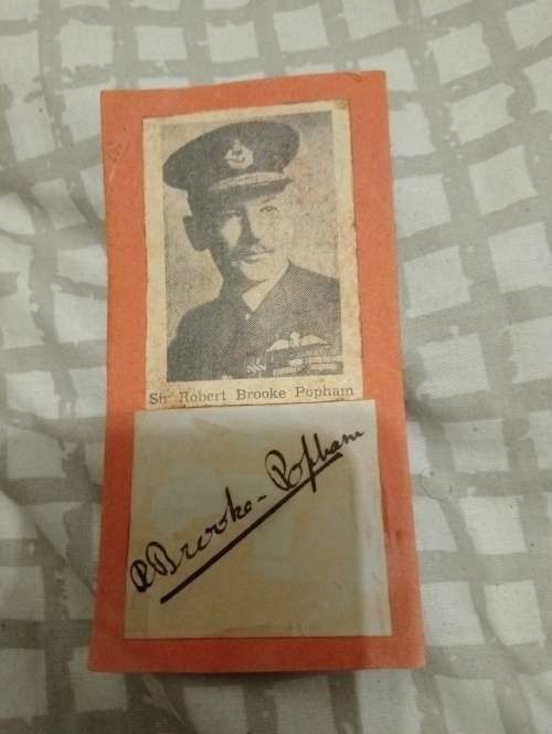 Other Militaria - Sir Robert Brooke Popham, original autograph was ...