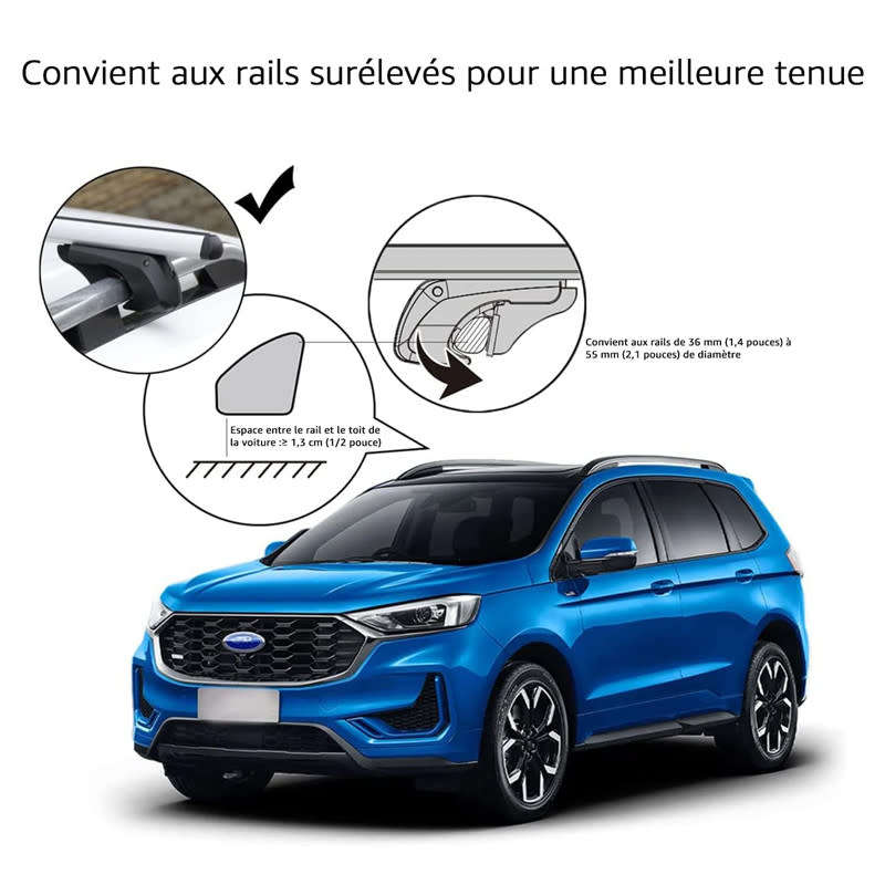 Roof Racks 120 Cm Aluminum Car Rack Top Cross Bar Luggage Roof Rack