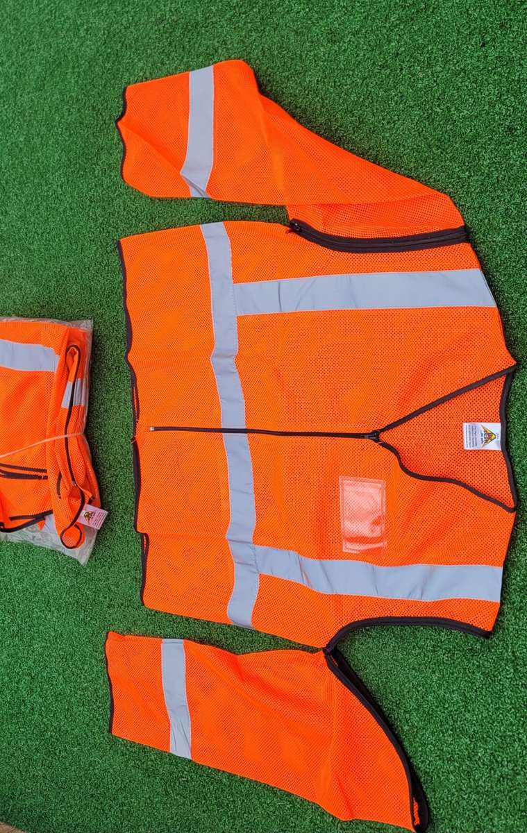 Protective Gear XXL DetachableSleeve Reflective High Visibility