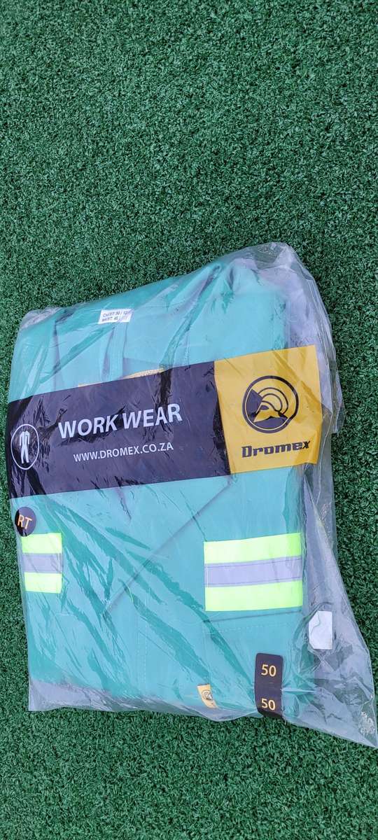 Protective Gear DROMEX Flame Retardant Work Suit JACKET ONLY Size protective-gear-dromex-flame-retardant-work-suit-jacket-only-size