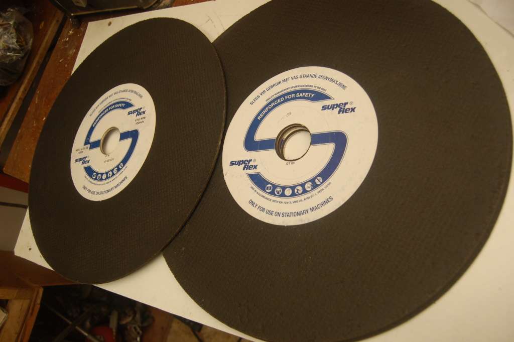 Saw Blades SOUTH AFRICAN MADE 400 MM ABRASIVE CUTTING BLADES for sale