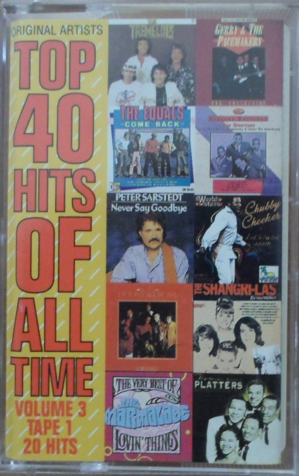 Pop Rock - Various Artists - Top 40 Hits of All Time Volume 3 (Tape 1 ...