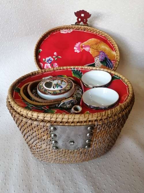 Other Antiques & Collectables Beautiful Vintage Japanese Picnic Tea