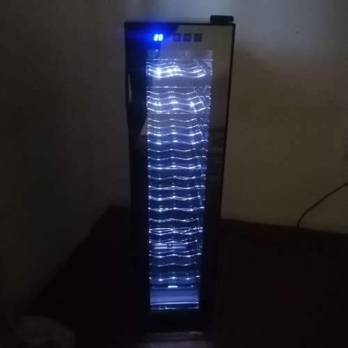 Bar Accessories AWE INSPIRING PLATINUM 18 BOTTLE WINE COOLER was sold