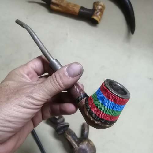 Smoking Accessories HUGE COLLECTION OF VINTAGE AFRICAN SMOKING PIPES