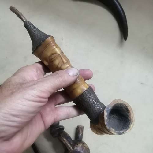 Smoking Accessories HUGE COLLECTION OF VINTAGE AFRICAN SMOKING PIPES