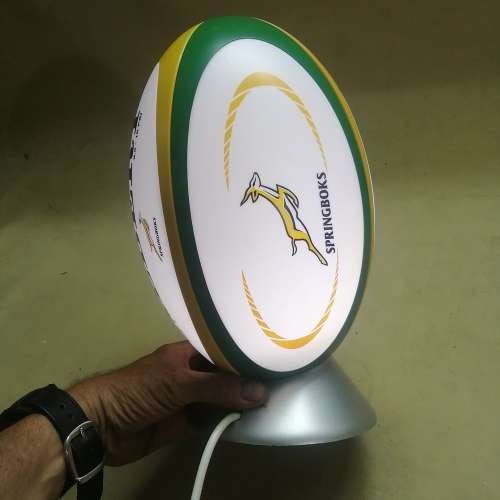 Bar Accessories Stunning New Springbok Rugby Ball Light for sale in