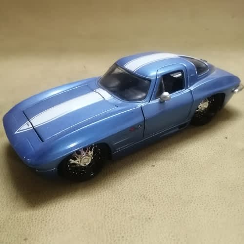 Road Jada Toys No 96808 1963 Chevy Corvette Stingray Coupe 124 Die Cast Was Sold For R155 