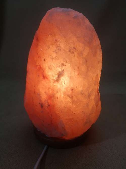 Lamps & Lanterns BEAUTIFUL HIMALAYAN ROCK SALT LAMP WORKING was