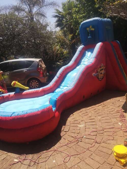 Jumping Castles & Inflatables VERY LARGE DOUBLE CANNON BLAST JUMPING