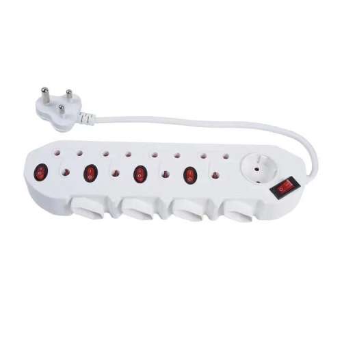 Switch Plates - 9-way Multi-plug Strip With Light Switch For Sale In 