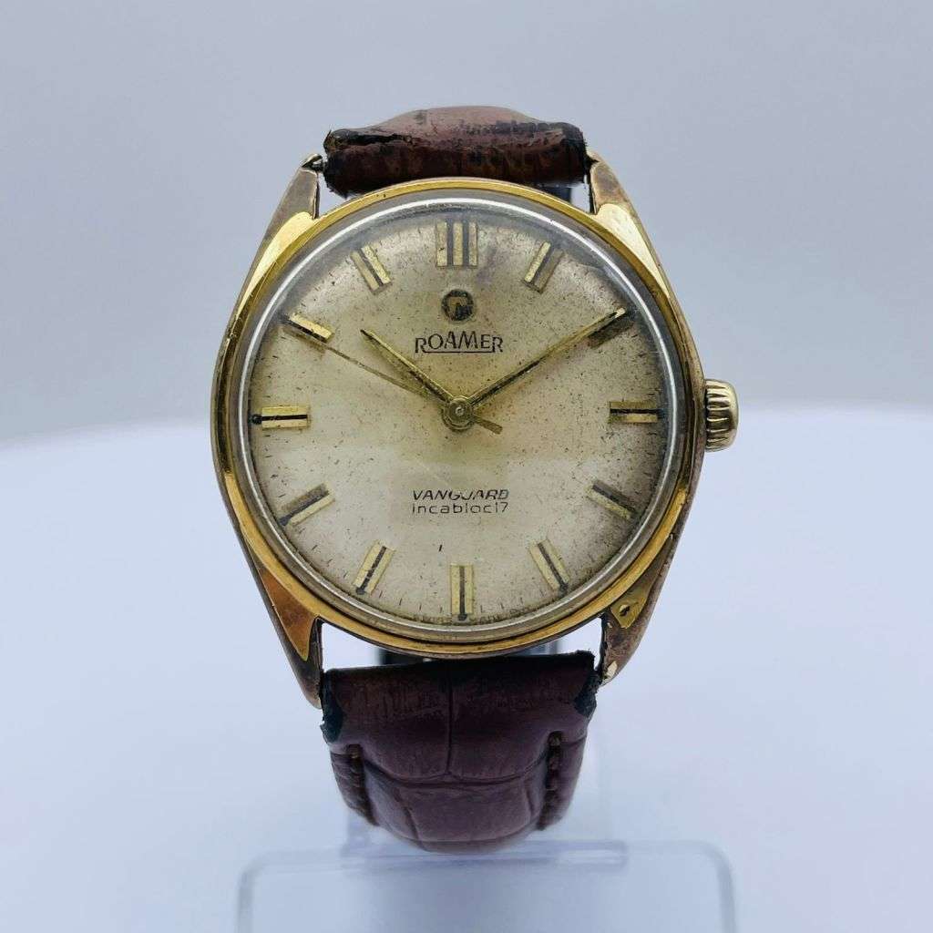 Rare & Collectable Watches - ROAMER Vanguard Incabloc 17 Swiss Watch ...