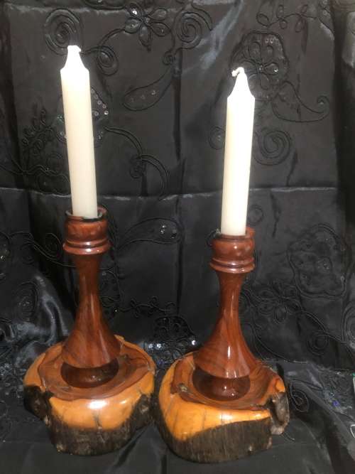 Candlesticks & Candle Snuffers Candle holders Olive Wood for sale in Johannesburg (ID614061764)