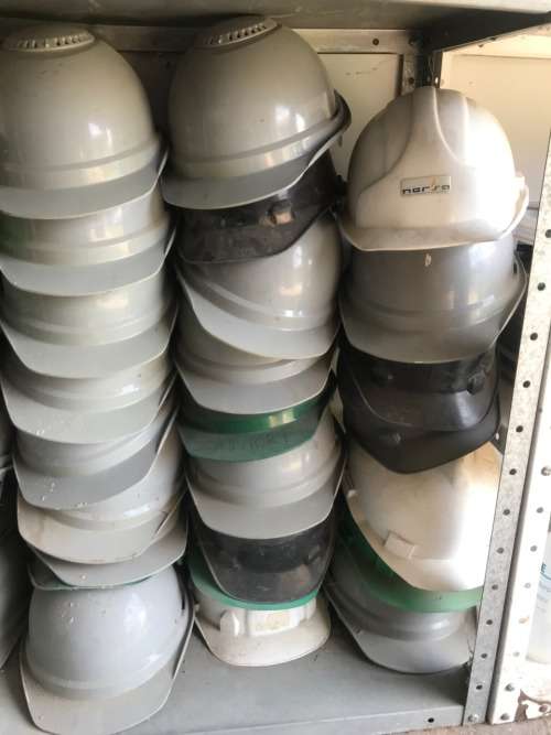 Protective Gear MINERS/CONSTRUCTION SITE HARD HATS for sale in