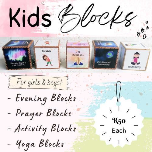 Other Educational Toys Prayer Blocks, Evening Blocks, Yoga Blocks