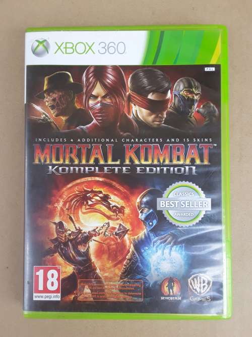 Games - Mortal Kombat game Xbox 360 - Refurbished - With Booklet - Made ...