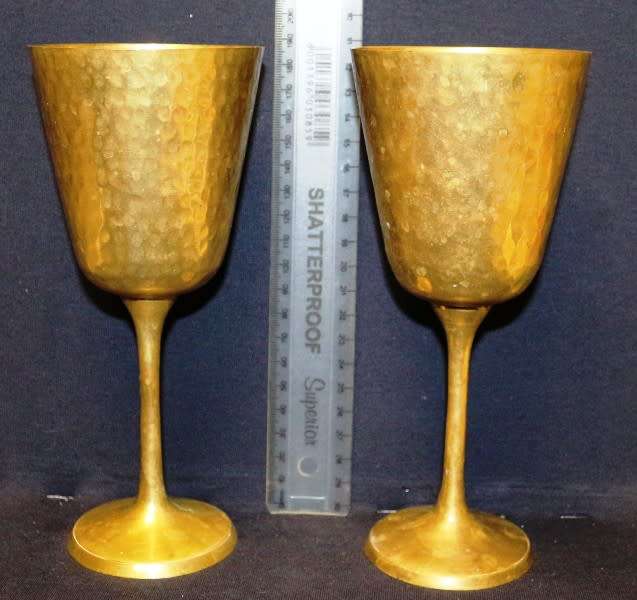 Brass - Brass Goblets X 2 for sale in Cape Town (ID:612156557)