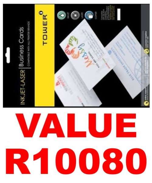 Printer Paper *BULK LOT* INKJET/LASER PRECUT BUSINESS CARDS See