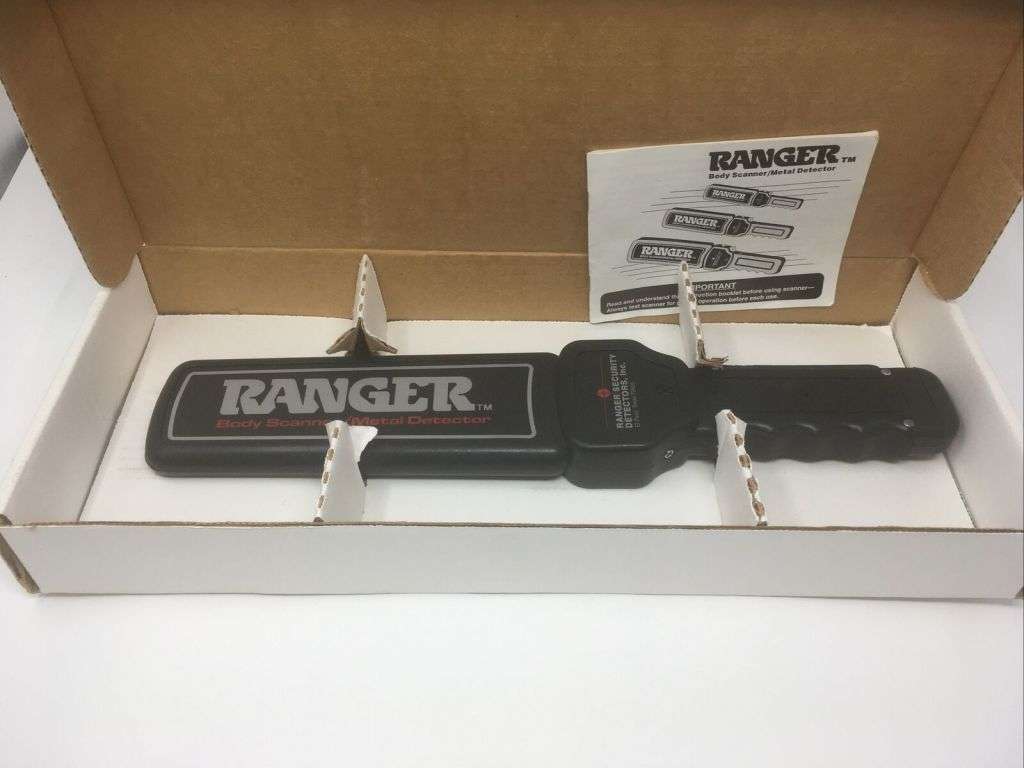 Metal Detectors - Ranger Body Scanner / Metal Detector Hand Held for ...