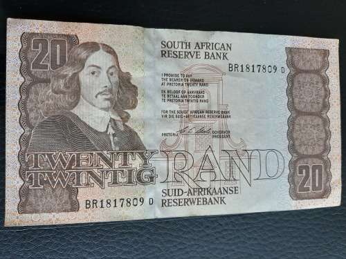 CL Stals - 1990 R20 Chris L Stals ***Last of the Van Riebeeck R20 Notes ...