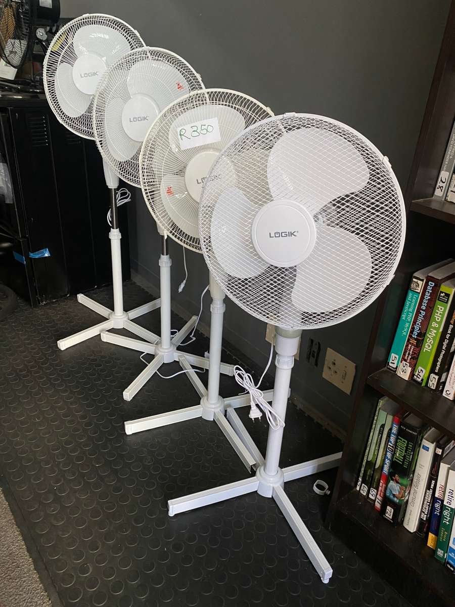 Fans Logik 40cm Pedestal Fans was sold for 350.00 on 8 Mar at 1516