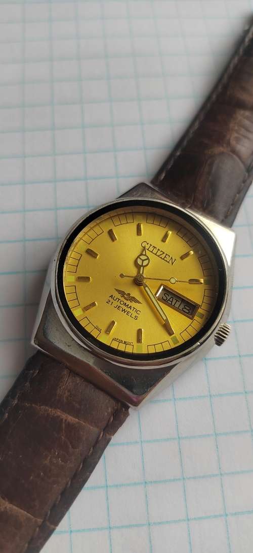 Men's Watches VINTAGE CITIZEN AUTOMATIC WATCH NOT WORKING was sold