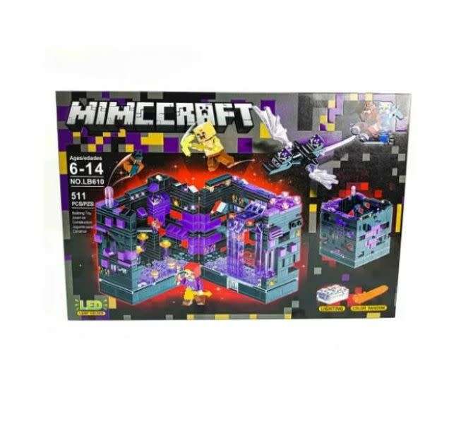 Other LEGO & Building Toys - Minecraft - Purple Fortress - Myworld ...
