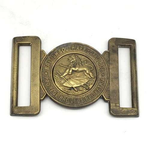 Belts & Buckles Early Rhodesian `B.S.A.P.` Brass Belt Buckle was
