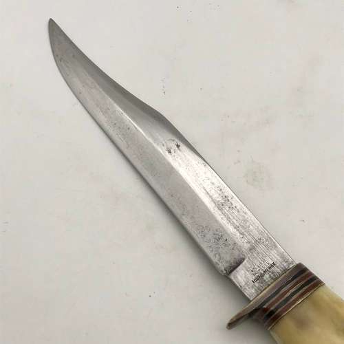 Knives & Daggers Vintage `William Rodgers` Stag Horn Bowie Knife (I