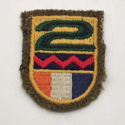 South African Army - Early South African `2nd Infantry Battalion` Cloth ...